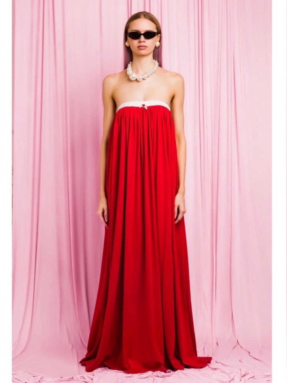 RED RAVELLO DRESS - ROWEN ROSE
X CASALINA